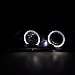 Angeleyes Lyskaster sort BMW E46