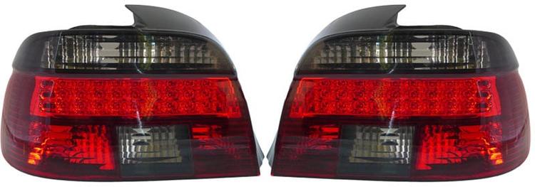 BMW E39 Baklamper Smoke/Rød briliant