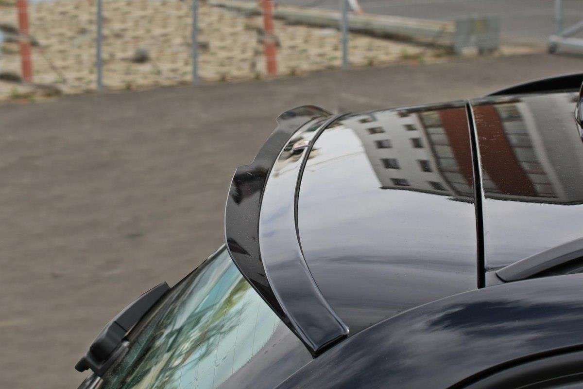 Skinnende sort takspoiler BMW E91