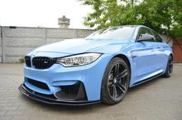  Glossy black cup spoiler front for BMW M4 F82 M performance