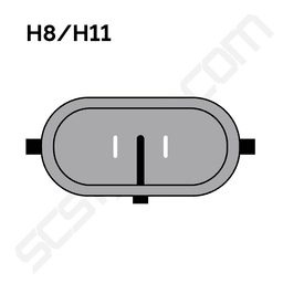 Pærer LED H8 &amp; H11 Tåkelys H11 &amp; 12V - SC