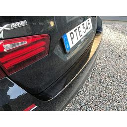 Lastskydd Svart borstat stål BMW F11