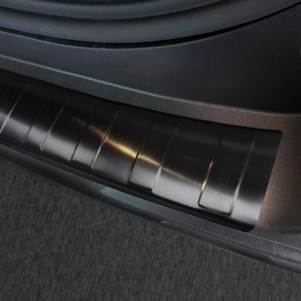 Lastebeskytte sort børstet stål til Toyota RAV4 V generation